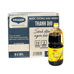[Thùng] Nước Tương Thanh Dịu Maggi 1.8L x 6 Chai