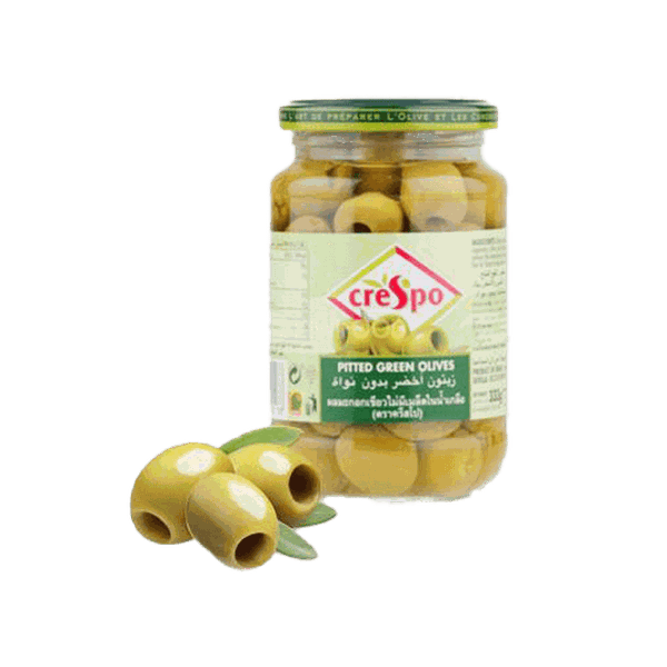 Oliu Xanh Không Hạt Crespo 370ml