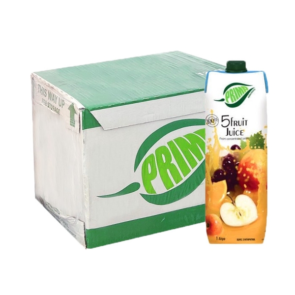 [Thùng] Nước Ép Hỗn Hợp Prima 100% 1L x 12 Hộp
