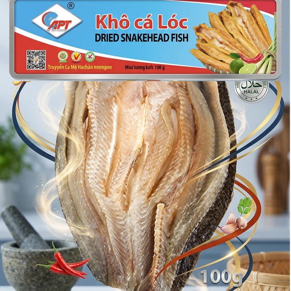 Khô Cá Lóc APT 500g