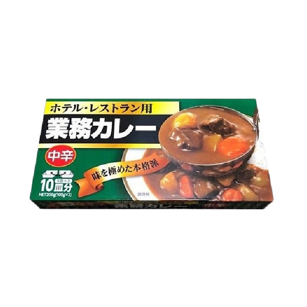 Viên Cari Kiểu Nhật Vị Cay Trung Bình 200g