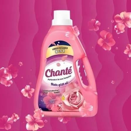 Nước giặt xả Chanté Ohara cao cấp 8 trong 1 3.1kg