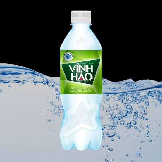 Nước khoáng Vĩnh Hảo có gas tự nhiên