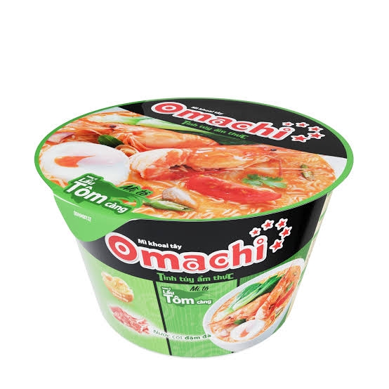 Mì dinh dưỡng khoai tây Omachi hương vị lẩu tôm càng