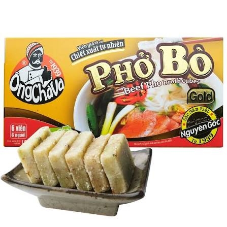 Viên gia vị với chiết xuất tự nhiên Phở Bò Gold 126gr