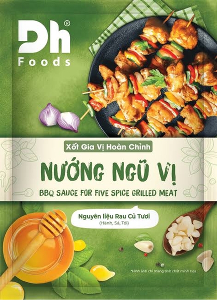 Xốt Gia Vị Hoàn Chỉnh Nướng Ngũ Vị 80gr