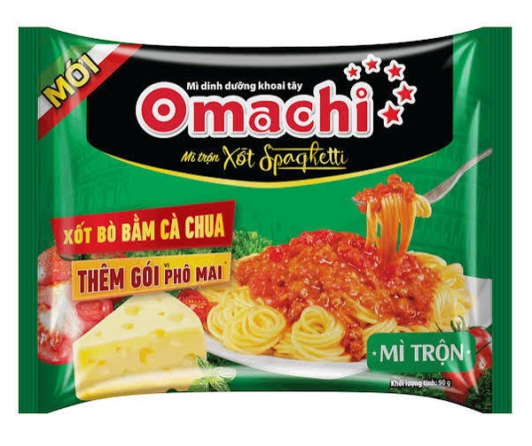 Mì dinh dưỡng khoai tây Omachi mì trộn xốt Spaghetti