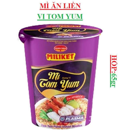 Mì ly giấy vị Tôm yum 65g x24