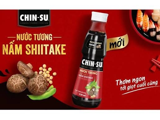 Nước tương CHIN-SU Nấm Shiitake MN