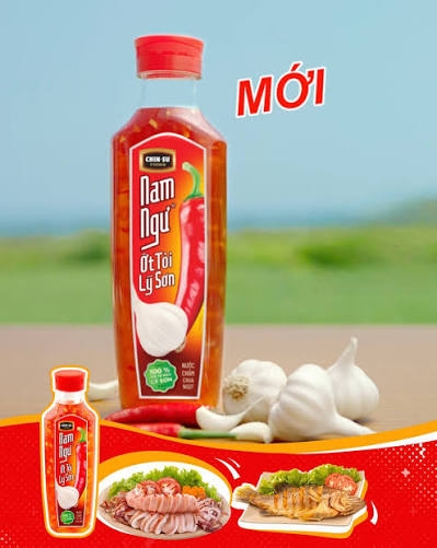 Nước chấm Nam Ngư ớt tỏi Lý Sơn 300ml