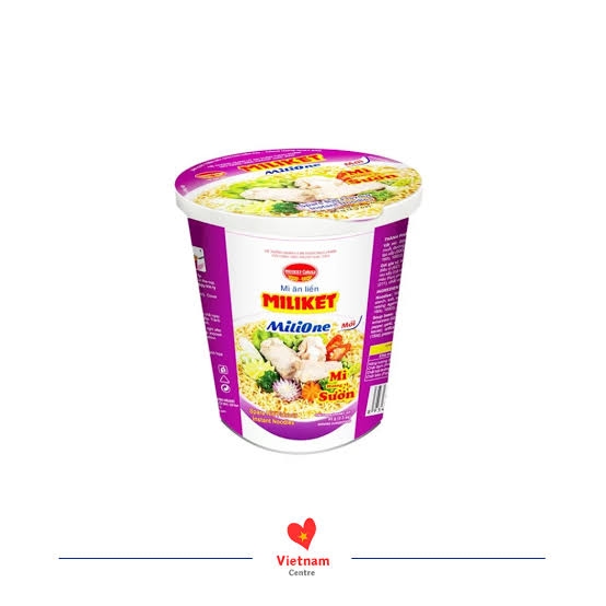 Mì ly giấy vị sườn 65g x24
