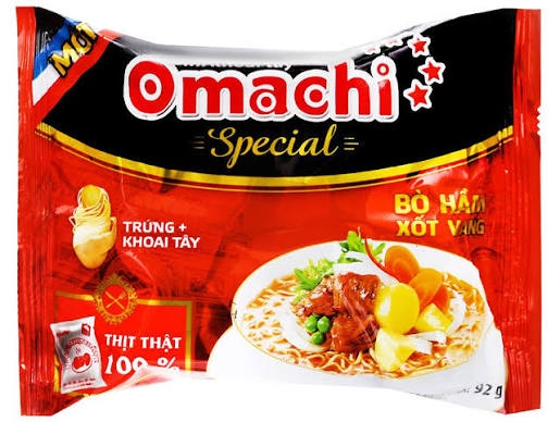 Mì khoai tây Omachi Special Bò hầm xốt vang