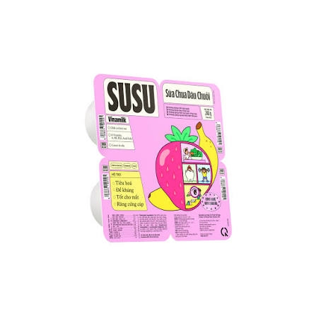 SCA dâu chuối Vinamilk SuSu 60g