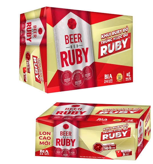 Bia Red Ruby KM TC 330ml