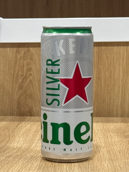 Bia Heineken Bạc Lon Cao 330ml