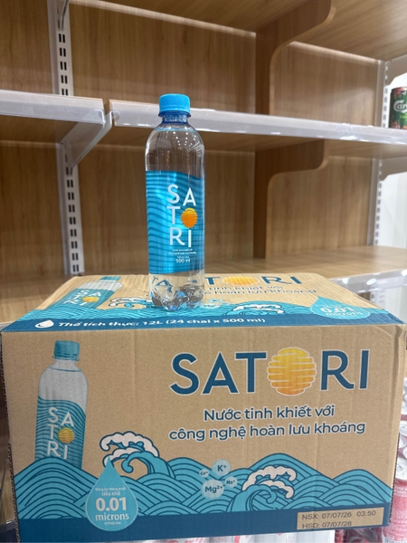 Nước Tinh Khiết SATORI 500ml