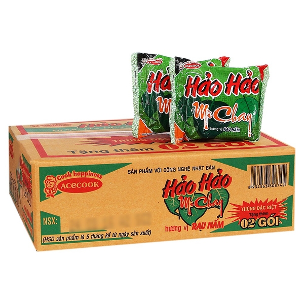 Mì Hảo Hảo Chay Rau Nấm (30 gói)