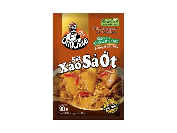 Sốt Xào Sả Ớt 90gr