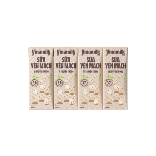 Sữa yến mạch Vinamilk hộp 180ml (24H/T)