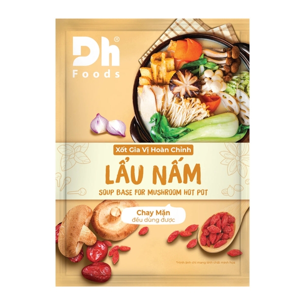 Xốt Gia Vị Hoàn Chỉnh Lẩu Nấm 80gr