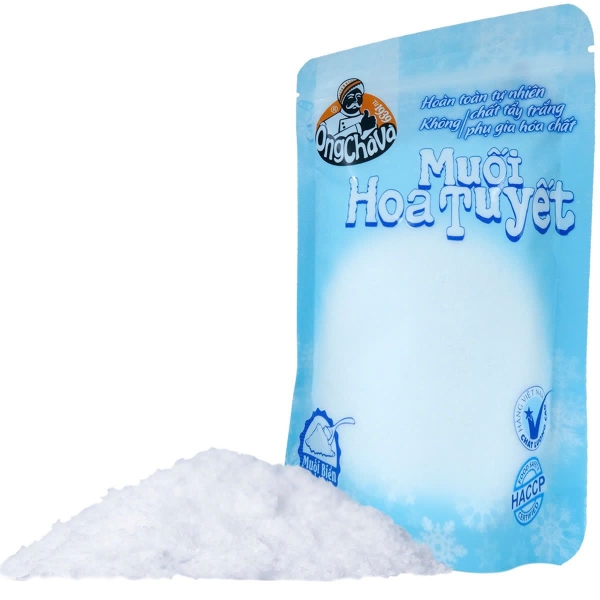 Muối hoa tuyết 225gr (30 túi/T)