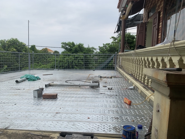 Làm Ban Công & Sân Thượng Bằng Tấm Sàn Lắp Ghép Không Cần Đổ Bê Tông