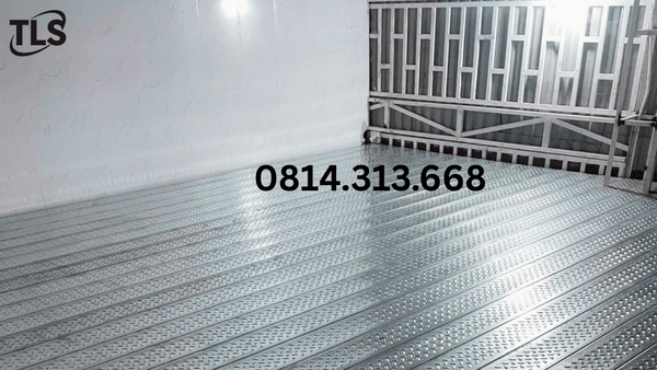 là văn phòng sử dụng tấm sàn thép lắp ghép không cần đổ bê tông h40w200 và h40w300