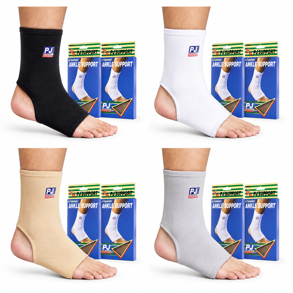 BĂNG HỖ TRỢ CỔ CHÂN PJ 654 - CO GIÃN 4 CHIỀU, BẢN NGẮN (SHORT ANKLE SUPPORT)