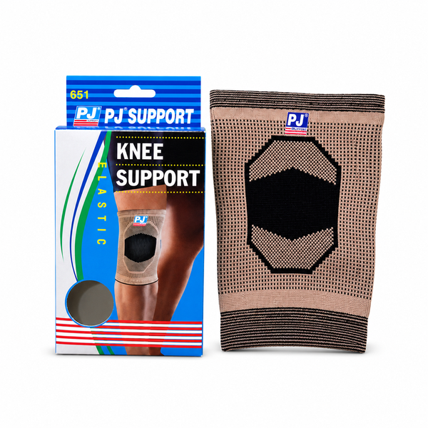 BĂNG HỖ TRỢ ĐẦU GỐI PJ 651 - CO GIÃN 4 CHIỀU, BẢN NGẮN (SHORT KNEE SUPPORT)