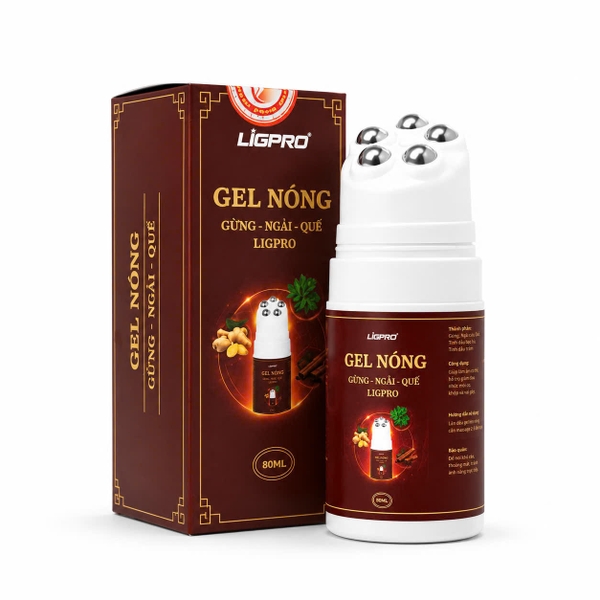 CON LĂN MASSAGE GỪNG - NGẢI - QUẾ LIGPRO