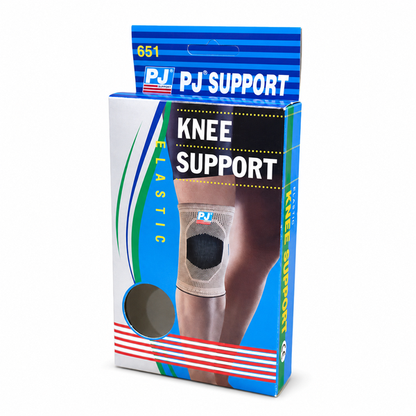 BĂNG HỖ TRỢ ĐẦU GỐI PJ 651 - CO GIÃN 4 CHIỀU, BẢN NGẮN (SHORT KNEE SUPPORT)