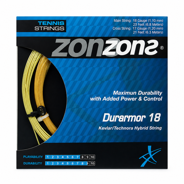 CƯỚC TENNIS ZONS DURAMOR 18 - BỘ 2 SỢI
