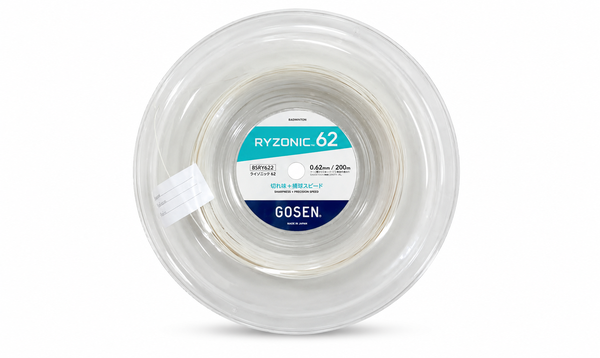 CUỘN CƯỚC CẦU LÔNG GOSEN RYZONIC 62 0,62 MM CUỘN 200 M