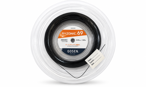 CUỘN CƯỚC CẦU LÔNG GOSEN RYZONIC 69 0,69 MM CUỘN 200 M