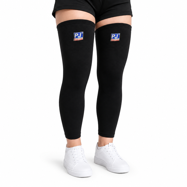BĂNG HỖ TRỢ ĐẦU GỐI DÀI NGUYÊN CHÂN PJ 967 (FULL-LENGTH KNEE SUPPORT)