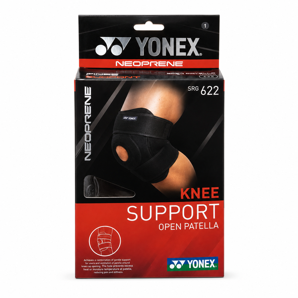 ĐAI HỖ TRỢ ĐẦU GỐI YONEX SRG 622 NEOPRENE HỞ XƯƠNG BÁNH CHÈ