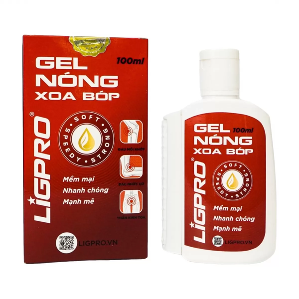 GEL NÓNG XOA BÓP LIGPRO