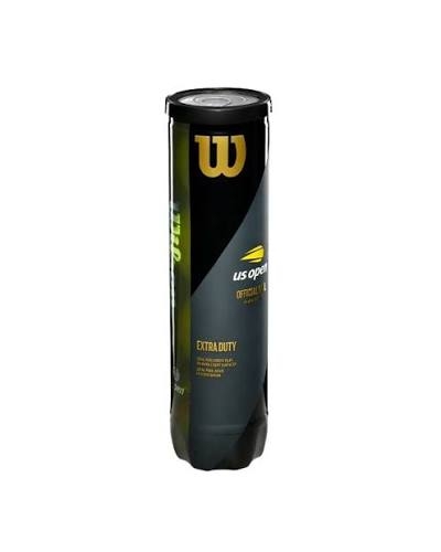 BÓNG TENNIS WILSON US OPEN EXTRA DUTY 4 QUẢ ỐNG ĐEN