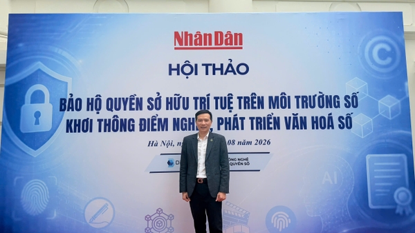 Tham dự Hội thảo bảo hộ quyền sở hữu trí tuệ trên môi trường số