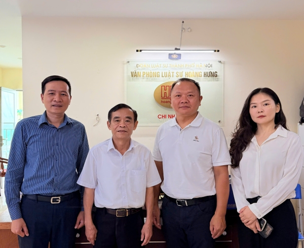 Làm việc với Luật sư Vũ Minh Lượng, Văn phòng Luật sư Hoàng Hưng