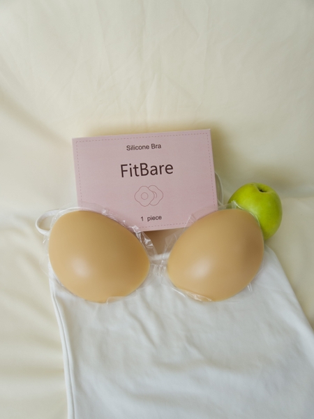 Combo Đi Tiệc FitBare (2 Món) - 01 Áo Ngực Silicone Tạo Khe & 01 Cặp Đệm Độn Ngực Push-Up Mặc Áo Đầm Váy Hở Lưng