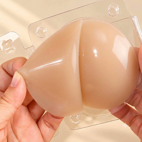 Miếng Dán Ngực Silicone FitBare 8cm ZY-NP02 - Dán Nụ Có Keo Siêu Dính, Tự Nhiên & Chống Nước