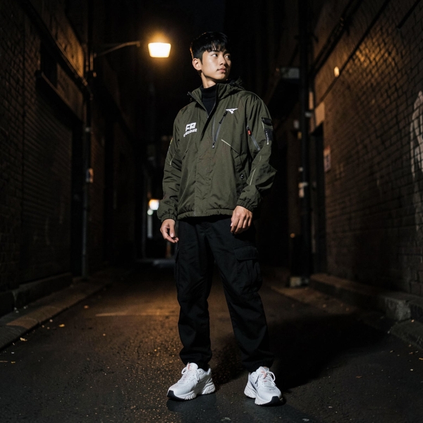 Street Shoot Đơn Giản: 1 Set F1GENZ & Ánh Sáng Đô Thị