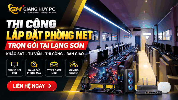 Thi Công Lắp Đặt Phòng Net Tại Lạng Sơn Trọn Gói, Tối Ưu Chi Phí