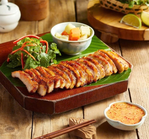 Má đào nướng
