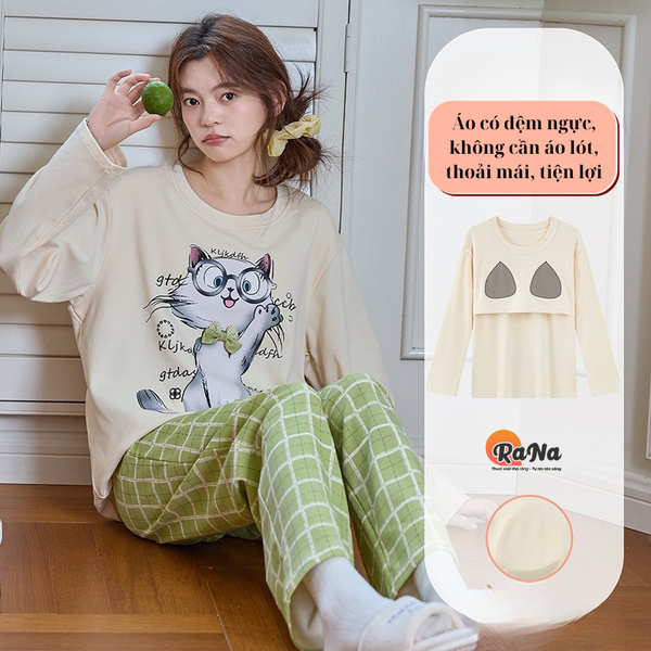 Quần Áo Dài Cổ Tròn