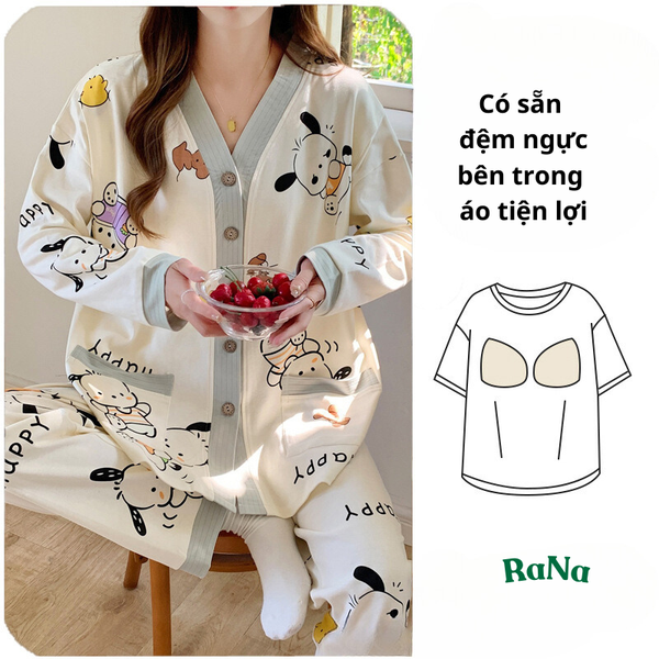 Quần Dài Áo Dài Tay Mẹ Bầu