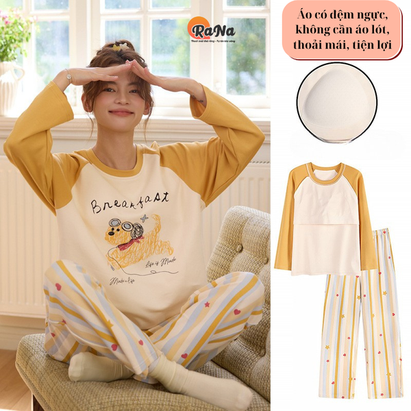 Quần Áo Dài Cổ Tròn