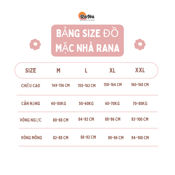 Đồ Bộ Nữ 3 Món Có Đệm Ngực – Áo Tay Lỡ, Quần Dài & Quần Đùi