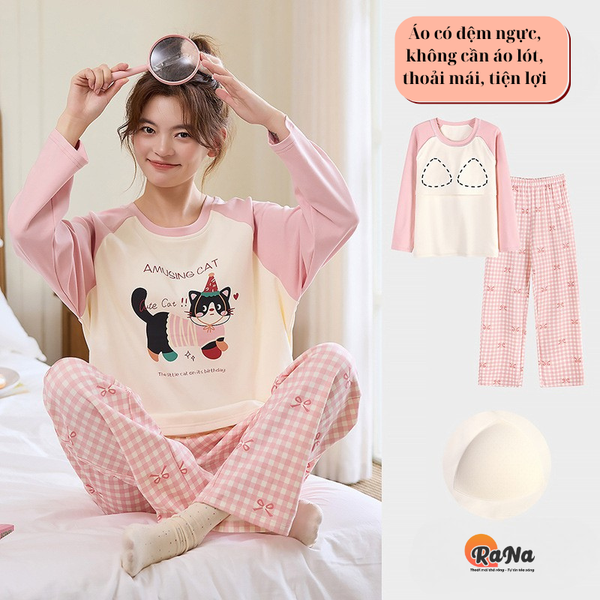 Quần Áo Dài Cổ Tròn